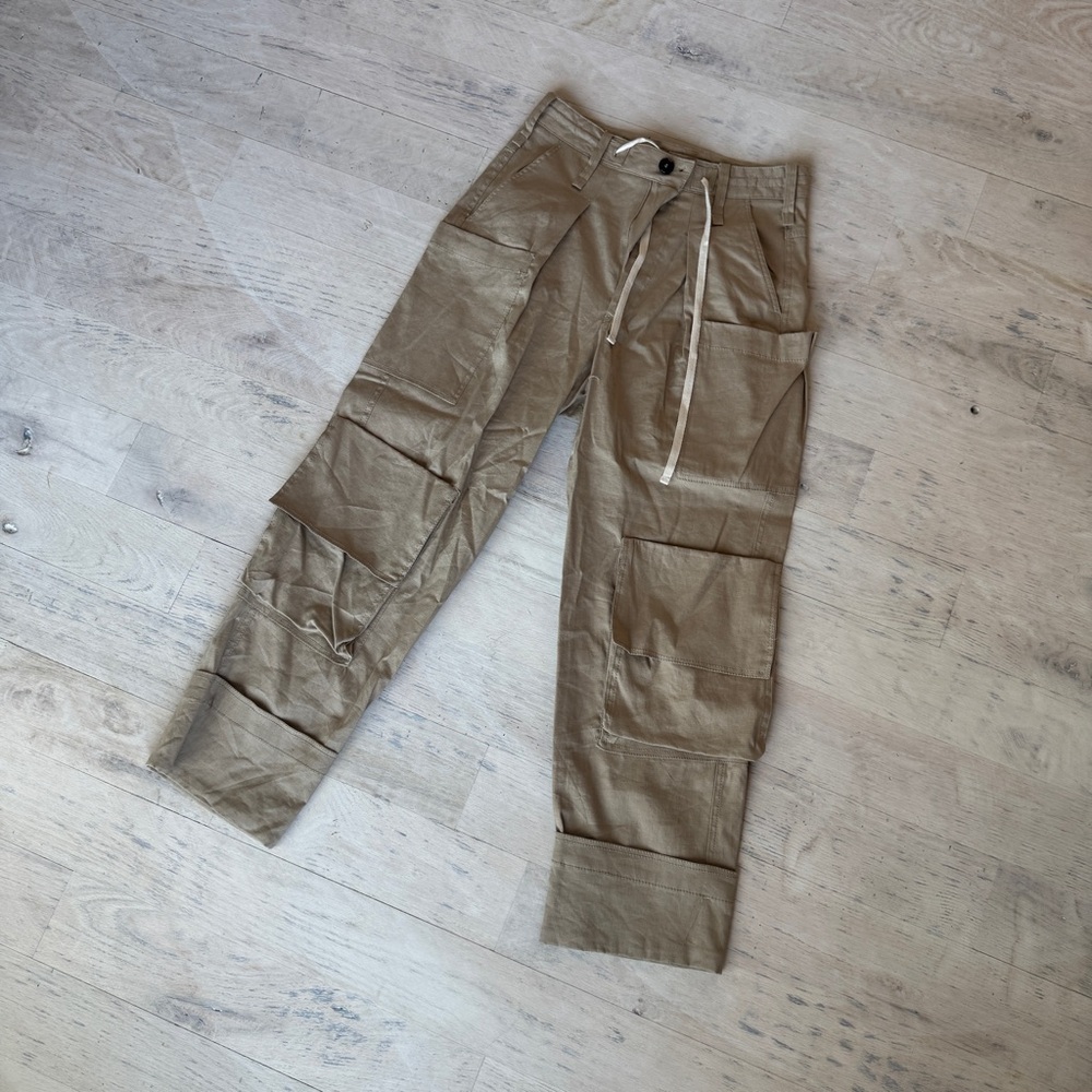 Zara Tan Cargo Pants